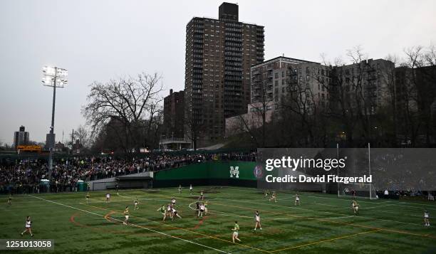 New York , United States - 8 April 2023; A general view of action during the Connacht GAA Football Senior Championship quarter-final match between...