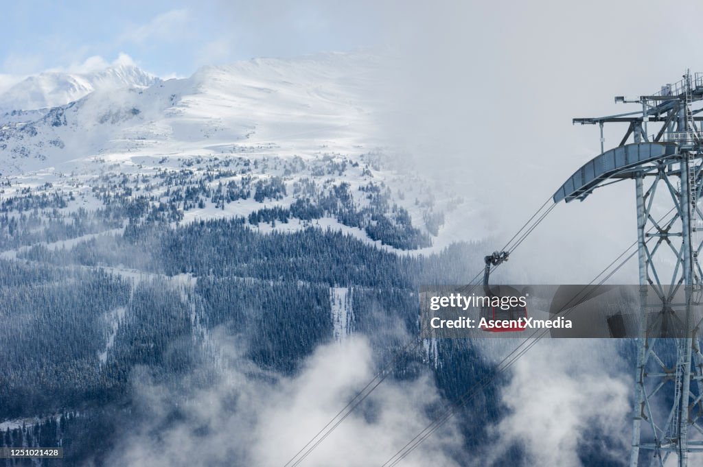 Whistler's Peak naar Peak Gondola