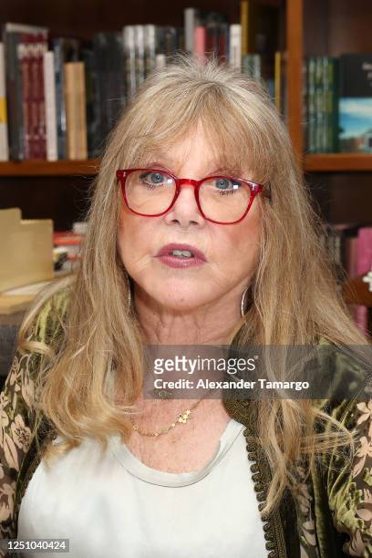 Pattie Boyd is seen at Books & Books where she presented her new book Pattie Boyd: My Life in Pictures on April 8, 2023 in Coral Gables, Florida.