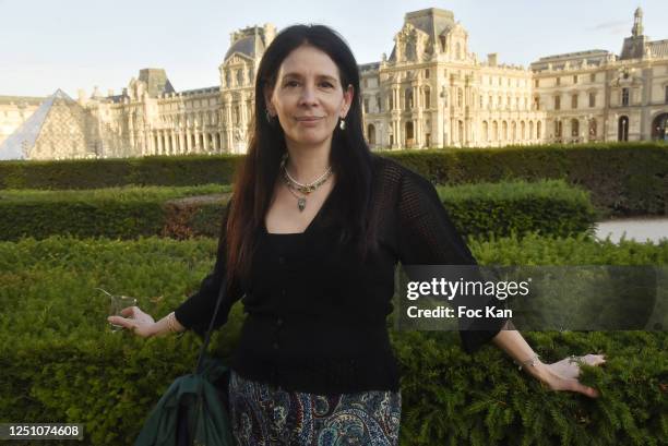 Jewellery designer Paula Marassi attends Valentin Cavaillé de Nogaret Birthday Party at Jardin du Carrousel on June 16, 2020 in Paris, France.