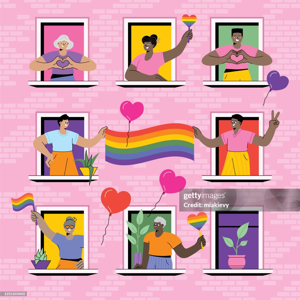 Orgulho LGBTQ em casa