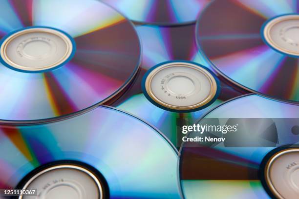 image of compact disc (cd) - dvd photos et images de collection