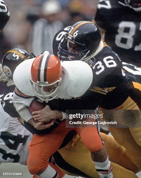 Craig Ruff Linebackers Guy Ruff and Craig Bingham of the Pittsburgh Steelers ...