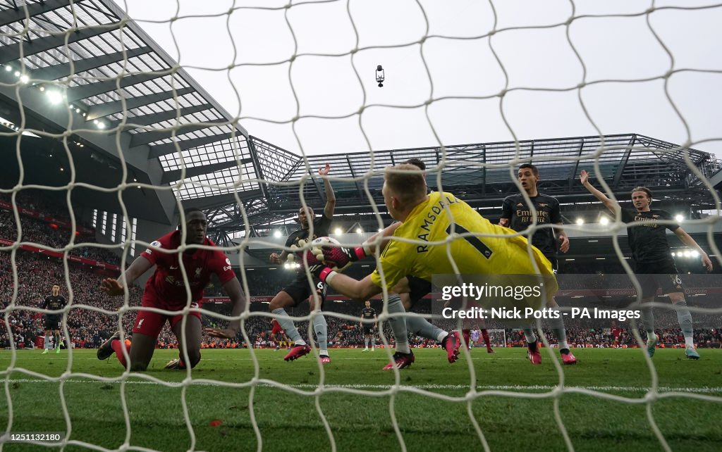 Anfield Stream Live Liverpool Vs Arsenal Arsenal Goalkeeper Aaron