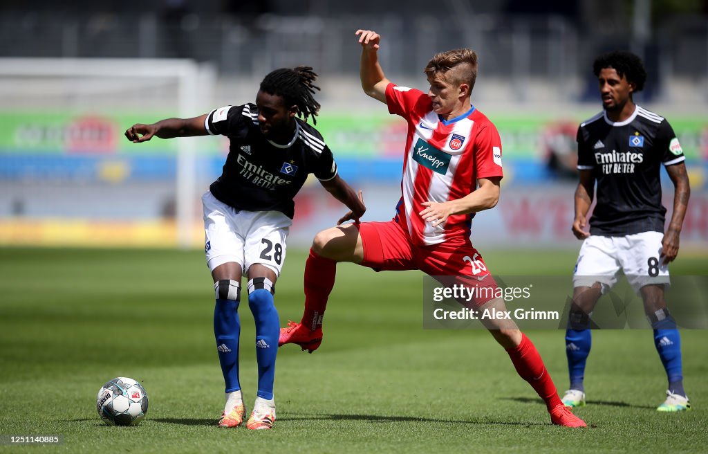 1. FC Heidenheim 1846 v Hamburger SV - Second Bundesliga