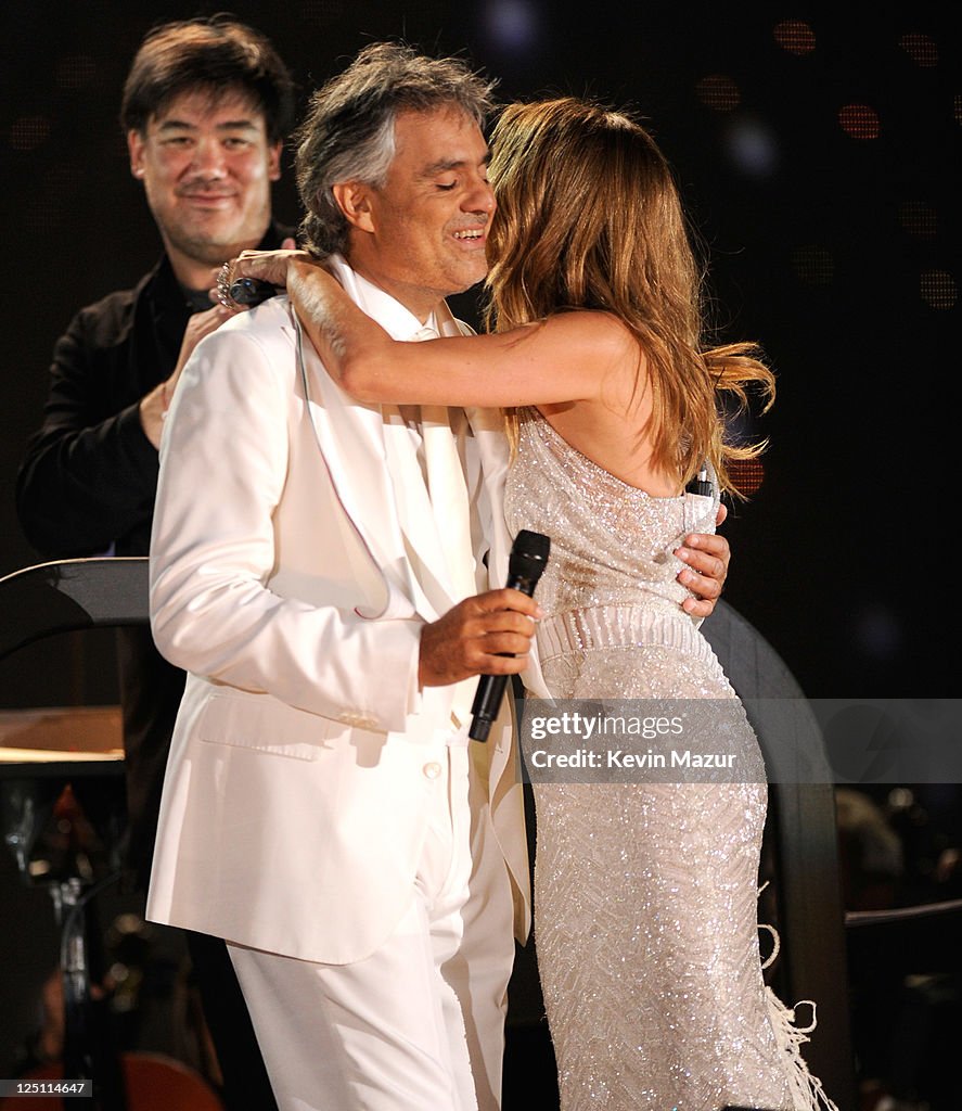 Andrea Bocelli And The New York Philharmonic In Concert - Show