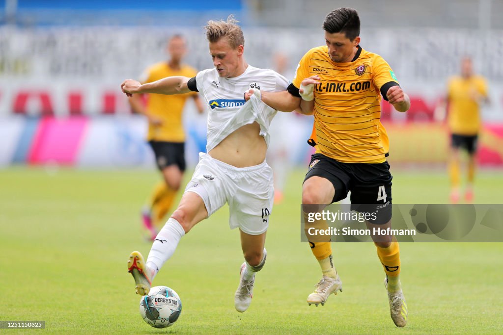 SV Sandhausen v SG Dynamo Dresden - Second Bundesliga