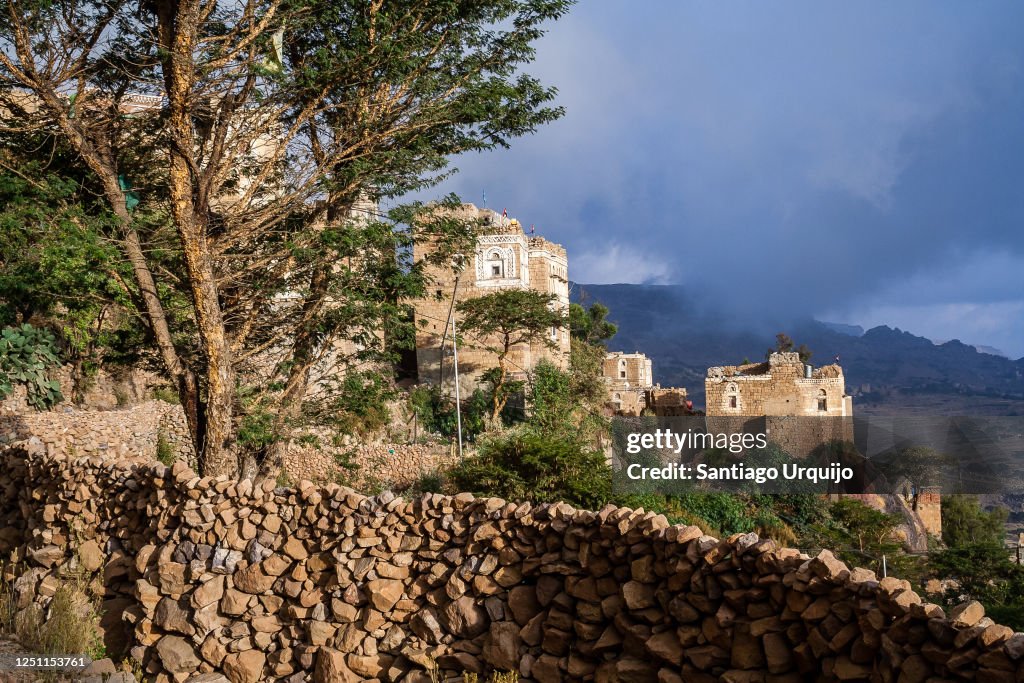Fortified houses at village of At Tawilah