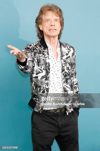 Mick Jagger attends the photo call for 'The Burnt Orange Heresy' during the 76th Venice Film Festival on September 7, 2019 in Venice, Italy.