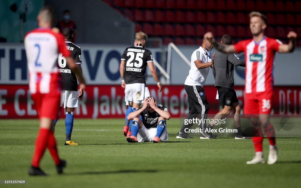 1. FC Heidenheim 1846 v Hamburger SV - Second Bundesliga