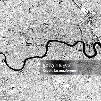 London, England Vector Map London, England Vector Map