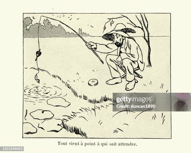 73 Fly Fishing Cartoon Stock Photos, High-Res Pictures, and Images