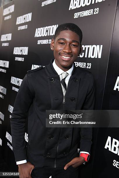 Kwame Boateng at Lionsgate's World Premiere of "Abduction" at Grauman's Chinese Theatre on September 15, 2011 in Hollywood, California.