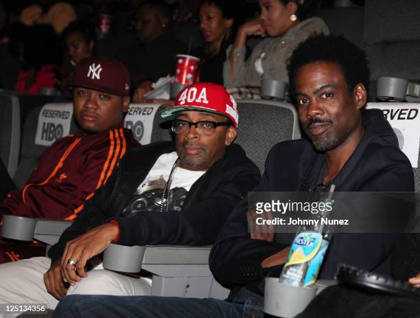 Williams, Spike Lee an Chris Rock attend the 15th Annual Urbanworld Film Festival at AMC Loews 34th Street 14 theater on September 15, 2011 in New...