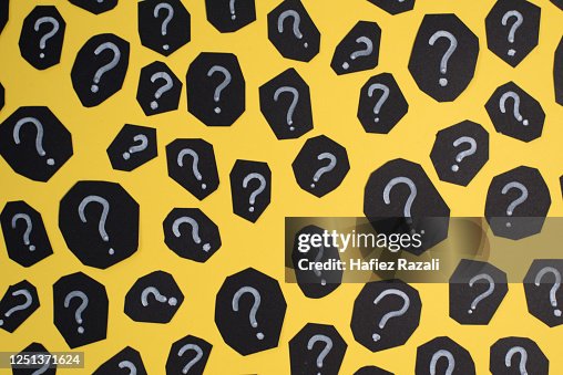 Question Mark On Yellow Background Question Mark On Yellow Background