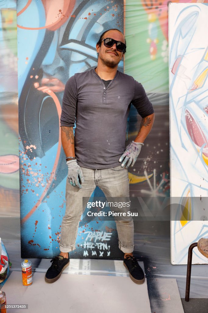 L'Europeen Theater Reopens To Public With A Street Art Performance In Paris