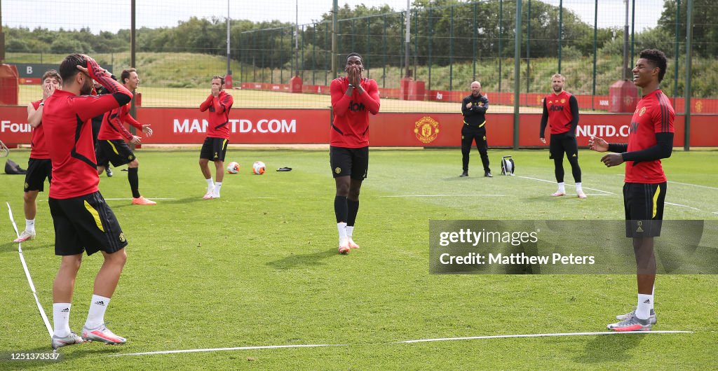 Manchester United Training Session