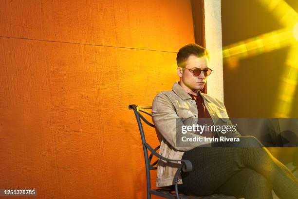 Actor Taron Egerton is photographed for The Wrap on October 29, 2019 in Los Angeles, California.