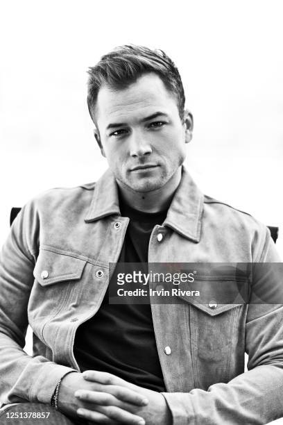 Actor Taron Egerton is photographed for The Wrap on October 29, 2019 in Los Angeles, California.
