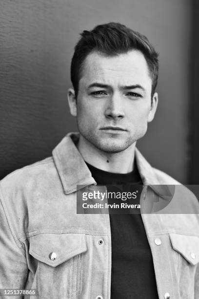 Actor Taron Egerton is photographed for The Wrap on October 29, 2019 in Los Angeles, California. PUBLISHED IMAGE.
