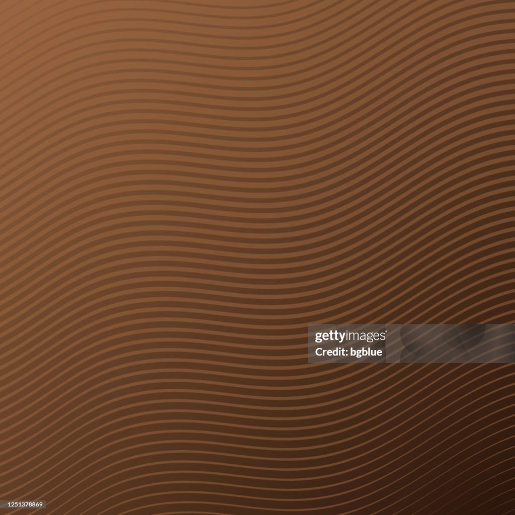 Trendy geometric design - Brown abstract background