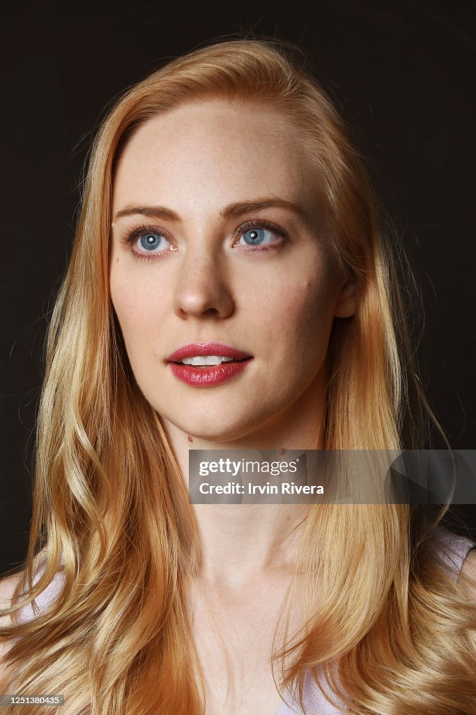 Actress Deborah Ann Woll is photographed for The Wrap on October 29