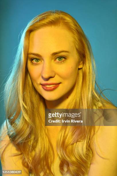 Actress Deborah Ann Woll is photographed for The Wrap on October 29, 2019 in Los Angeles, California. PUBLISHED IMAGE.