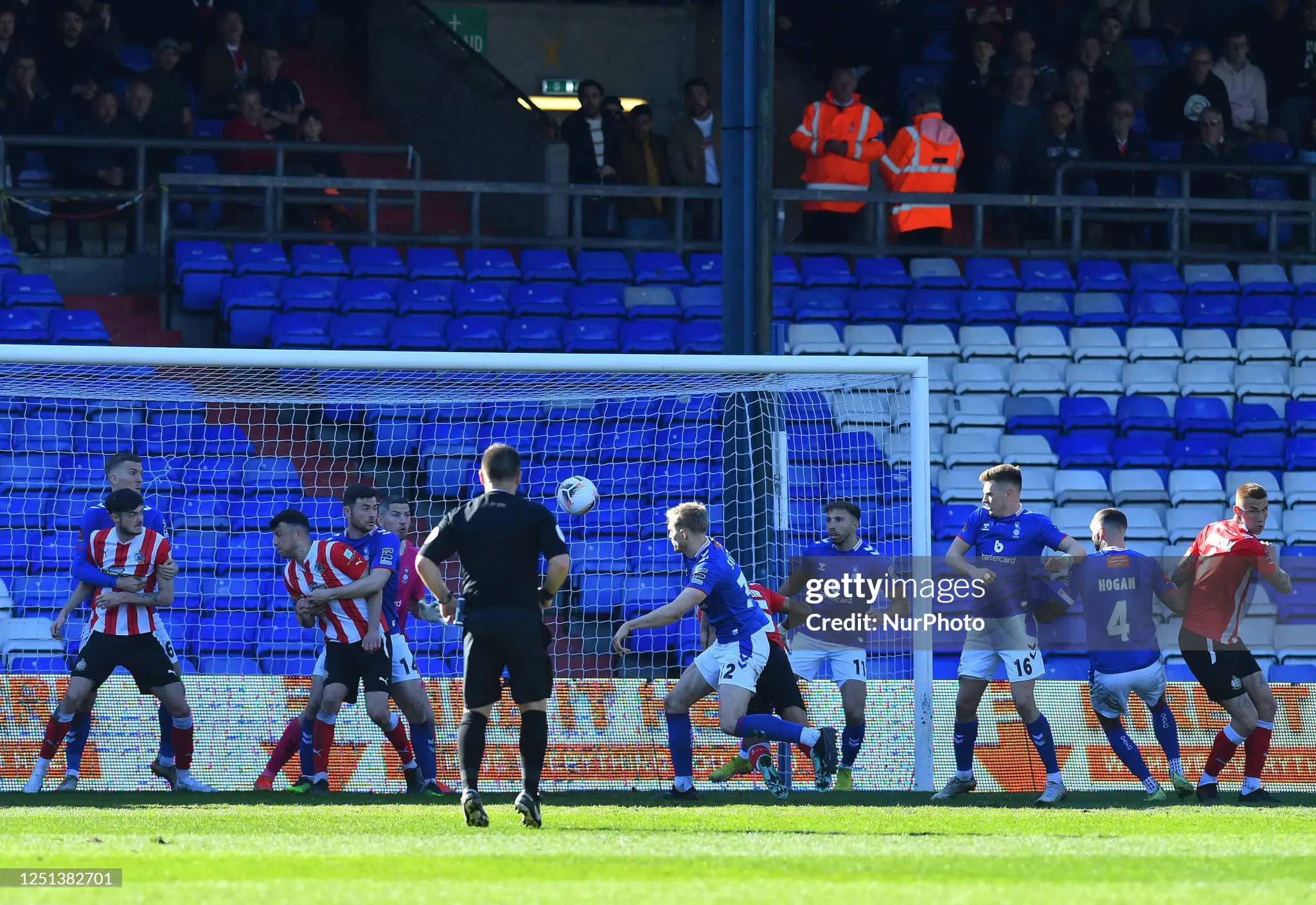 Tyrese Sinclair of Altrincham FC scores his side's second goal of the  News Photo - Getty Images