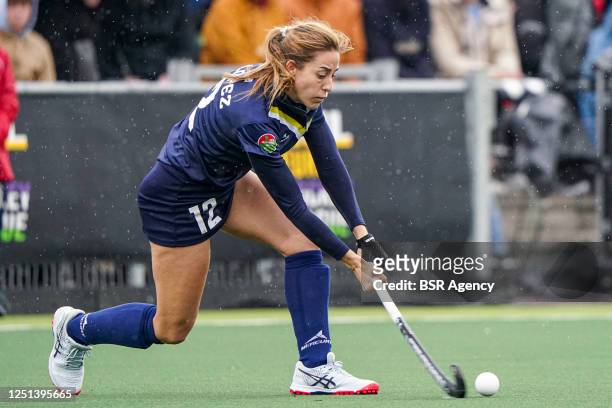 Maria Garcia Lopez of Club Campo de Madrid during the ABN AMRO EHL FINAL8 - Final Women match between HC Den Bosch and Club Campo de Madrd at the...