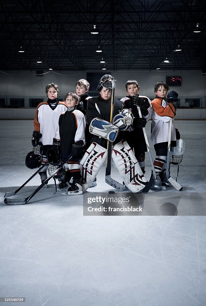 Jugend-Hockey-Team