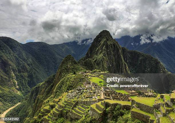 machu picchu hdr - machu picchu 個照片及圖片檔