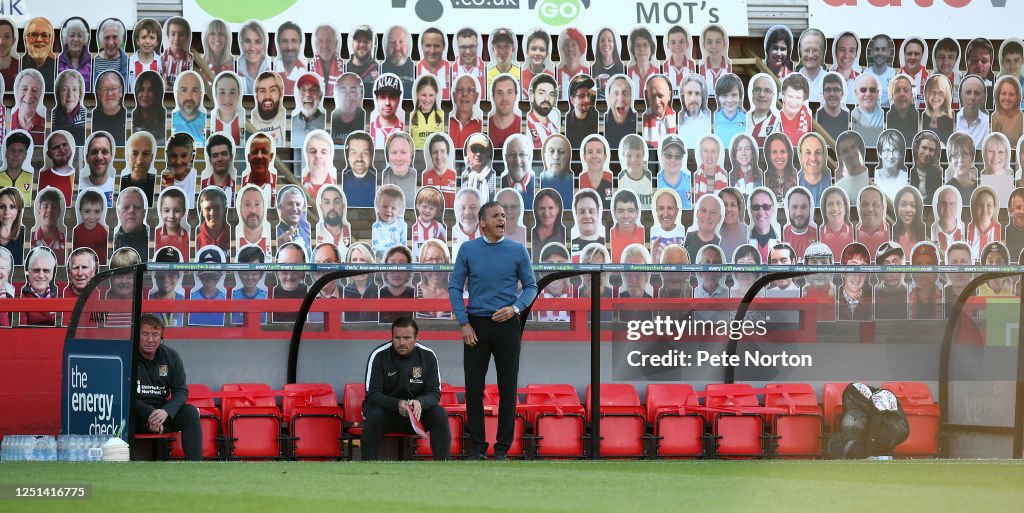 Cheltenham Town v Northampton Town - Sky Bet League Two Play Off Semi-final 2nd Leg