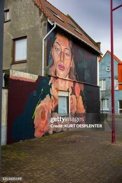 Illustration shows Gviiie - Verenigingstraat 139 part of the Crystal Ship art festival, with artworks and murals in an open air exhibition across the...