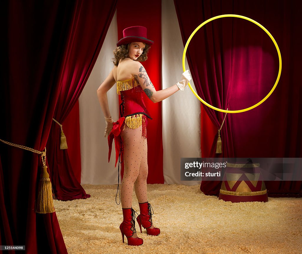 Circus ringmaster