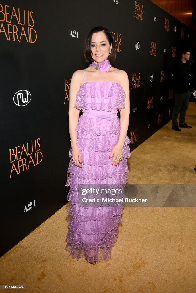 Parker Posey at the Los Angeles premiere of "Beau Is Afraid" held at