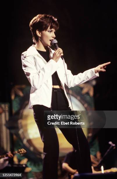 Martina McBride performing at Farm Aid in Columbia, South Carolina on October 12, 1996.