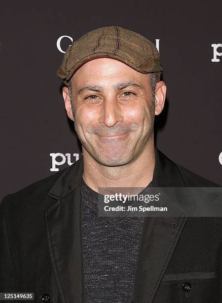 Screenwriter Chris Lopata attends the "Puncture" premiere at the Angelika Film Center on September 15, 2011 in New York City.