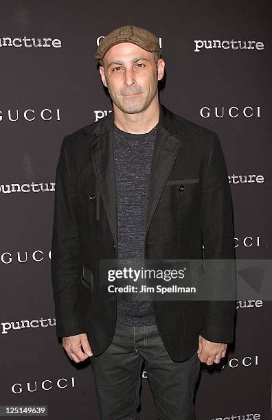 Screenwriter Chris Lopata attends the "Puncture" premiere at the Angelika Film Center on September 15, 2011 in New York City.