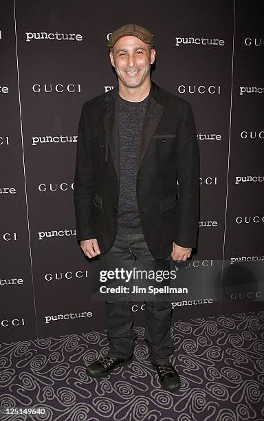 Screenwriter Chris Lopata attends the "Puncture" premiere at the Angelika Film Center on September 15, 2011 in New York City.