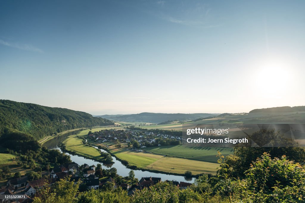 Sonnenuntergang in der Rühler Schweiz