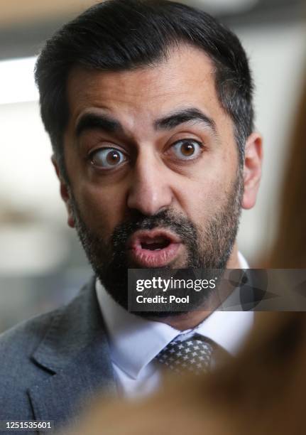 Humza New First Minister Humza Yousaf visits Nova Innovation, to preview a new ...
