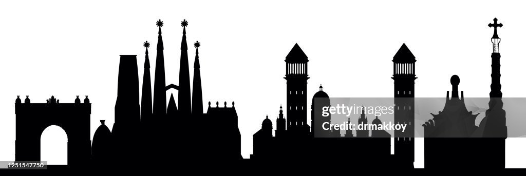 Barcelona Skyline