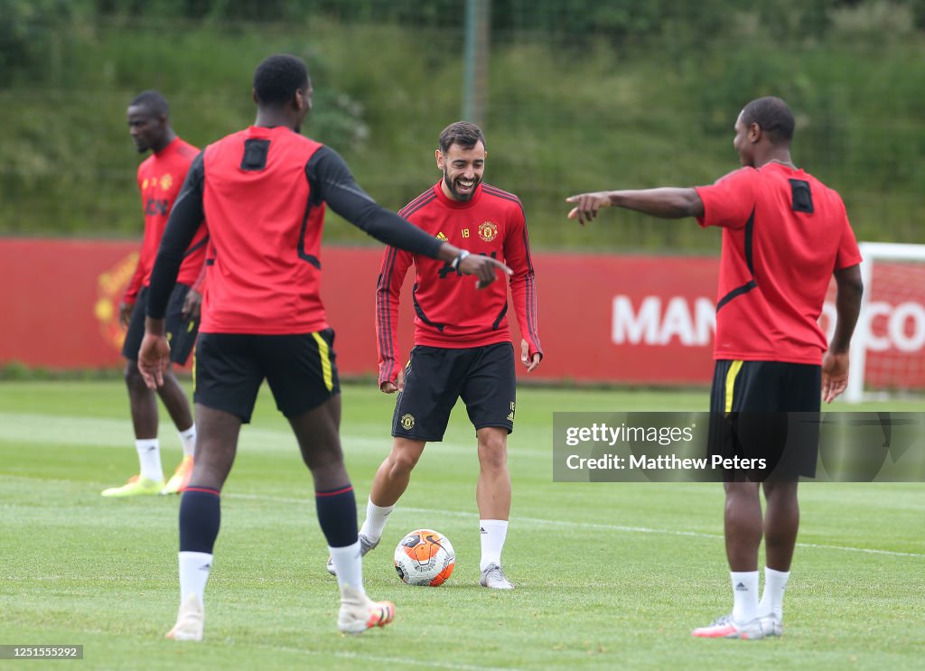 Manchester United Training Session