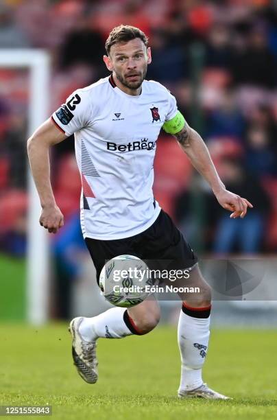 Cork , Ireland - 10 April 2023; Andy Boyle of Dundalk during the SSE Airtricity Men's Premier Division match between Cork City and Dundalk at...