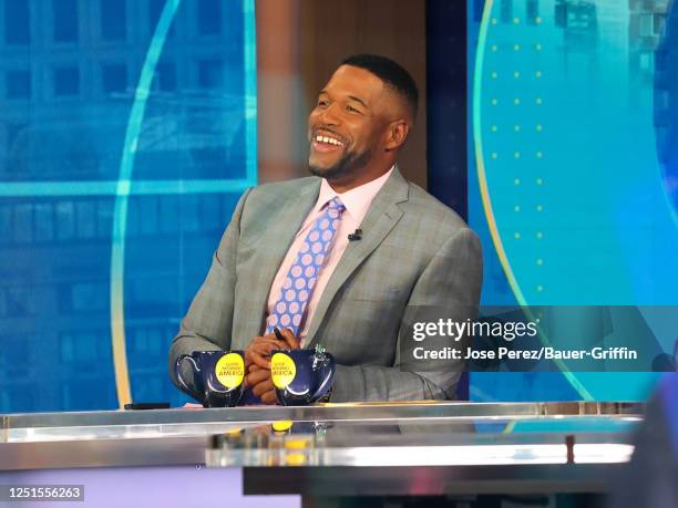 Michael Strahan Good Morning America Photos and Premium High Res
