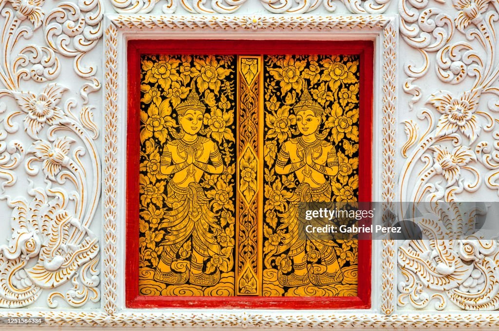 A Window from a Buddhist Temple