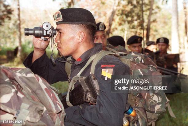 Scout Rangrt 42 Philippine Army Scout Ranger Stock Photos, High-Res Pictures, and ...