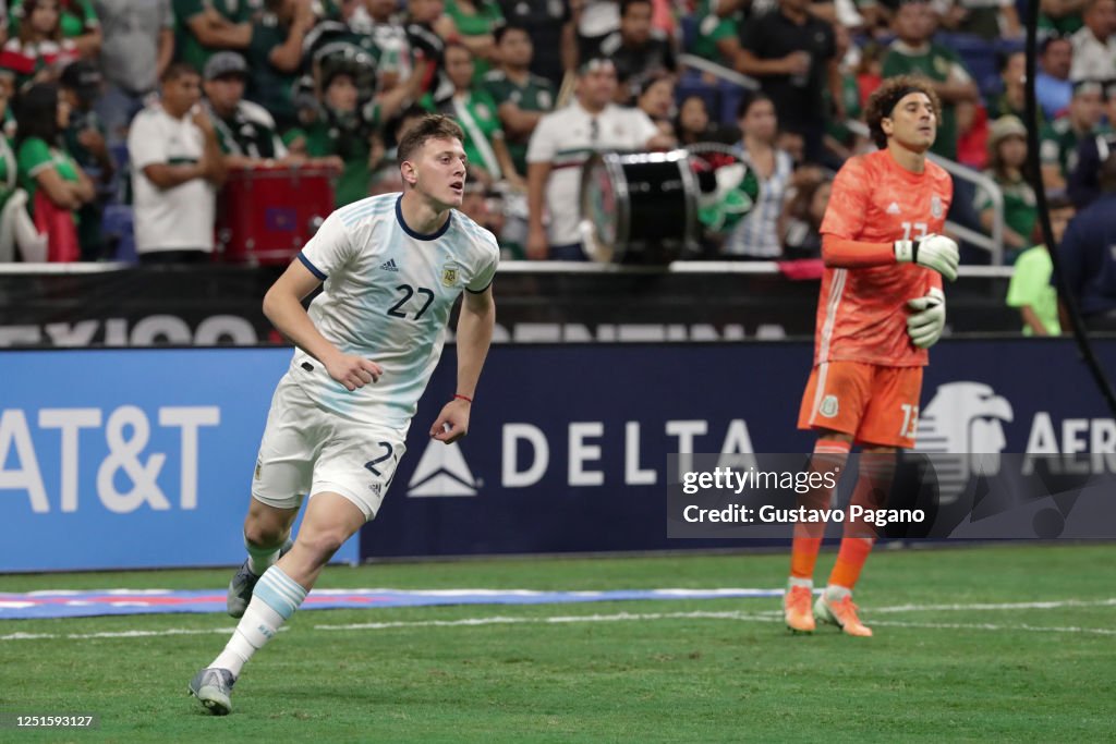 International Friendly Match: ARGENTINA v MEXICO