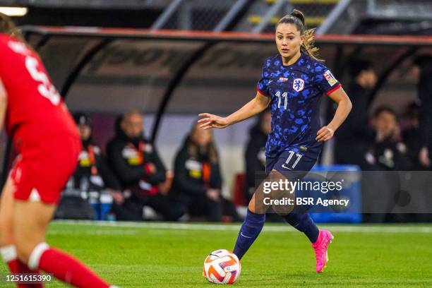 Lieke Martens of Netherlands Women during the International Women Friendly match between Netherlands Women and Poland Women at Sparta Stadion Het...