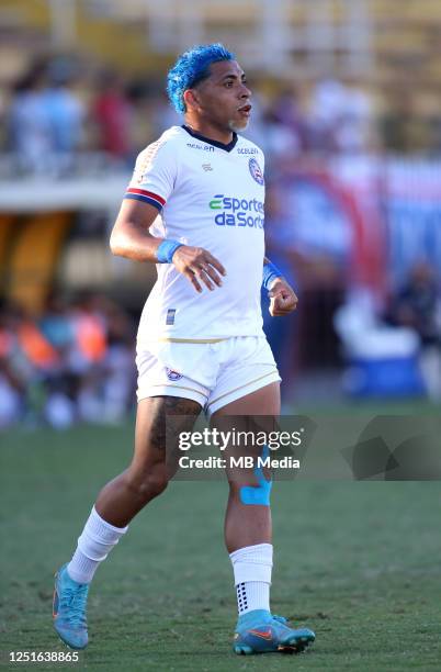 Jacare of EC Bahia in action during the Third Round First Leg - Copa do Brasil match between Volta Redonda FC and EC Bahia 2023 at Raulino de...